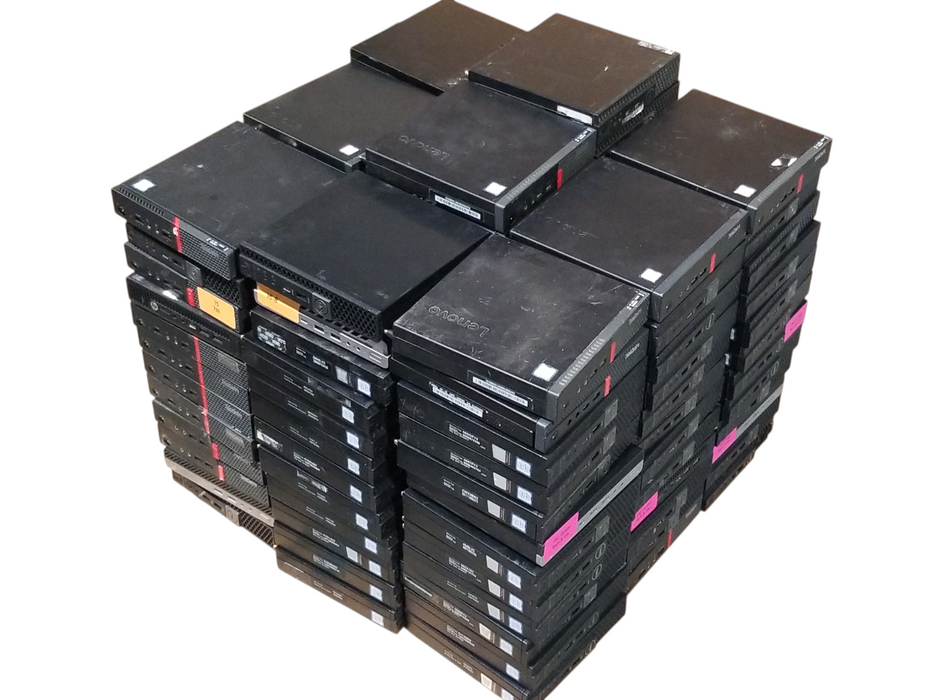 Lot of 110x 6th-8th Gen i-series USFF Desktops HP, Lenovo, Dell (USFF68-P1)