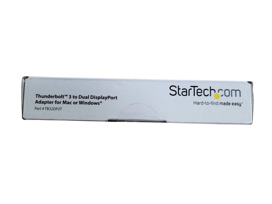StarTech TB32DP2T Thunderbolt 3 to Dual DisplayPort Adapter