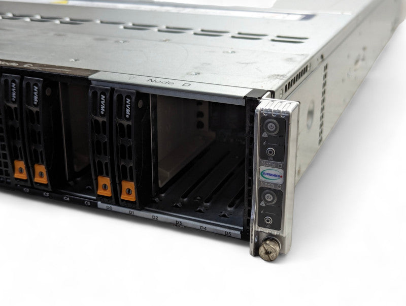 Supermicro CSE-217B 4 node server X11DPT-B 8x Intel Xeon Gold GOLD 6140 Total -
