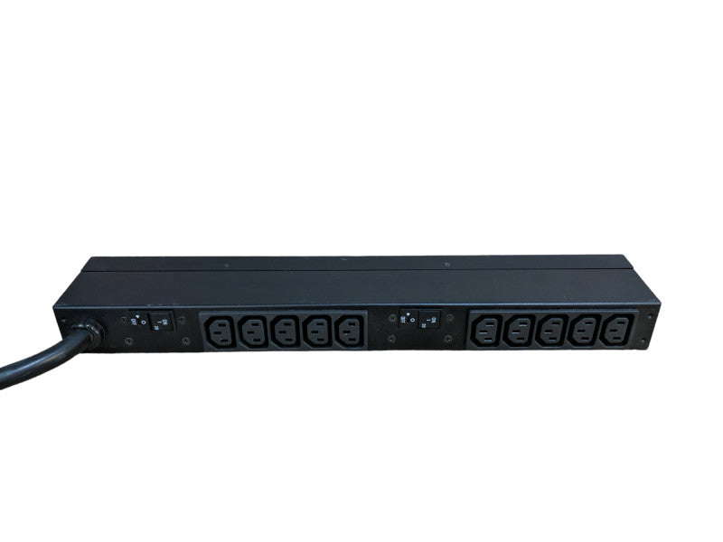 APC AP9571A Basic Rack PDU, 1U, 24A, 208VAC, 10 Outlet  Q