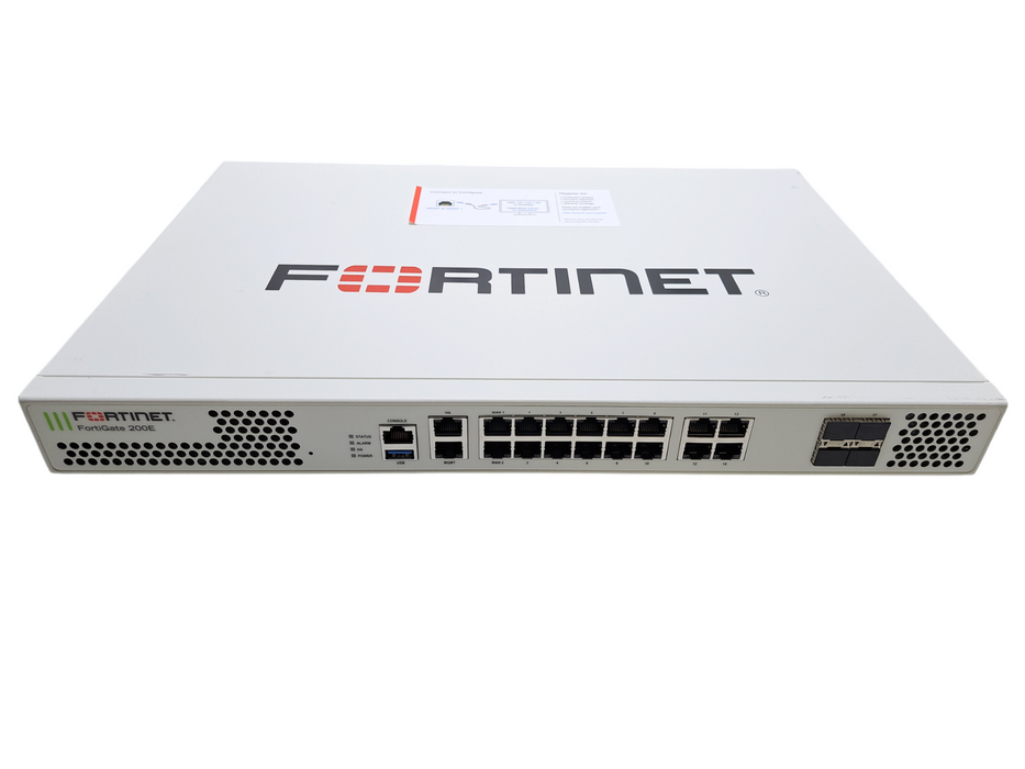 Fortinet FortiGate 200E FG-200E Network Security Firewall Appliance *READ*