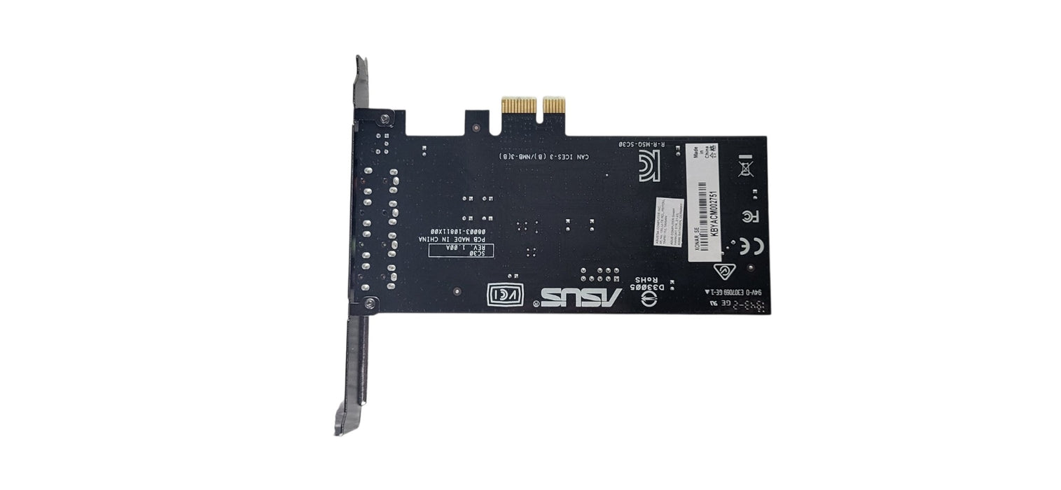 ASUS Xonar SE 5.1 Channel PCIe Gaming Sound Card (Full Size Case Bracket)