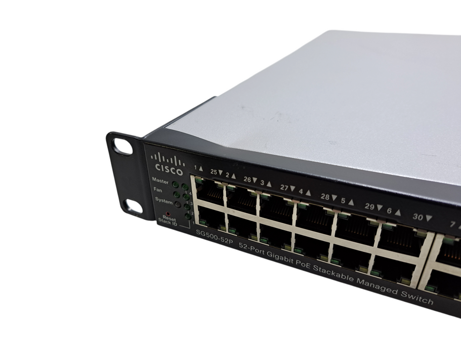 Cisco SG500-52P 52-Port Gigabit PoE Stackable Managed Ethernet Switch