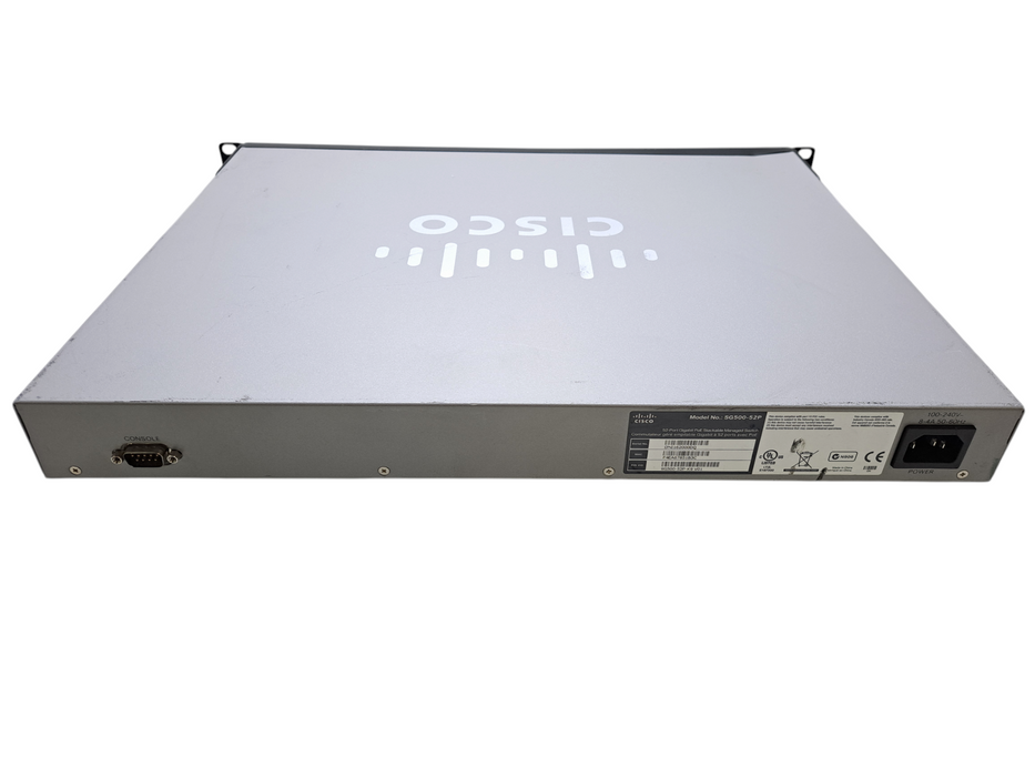 Cisco SG500-52P 52-Port Gigabit PoE Stackable Managed Ethernet Switch