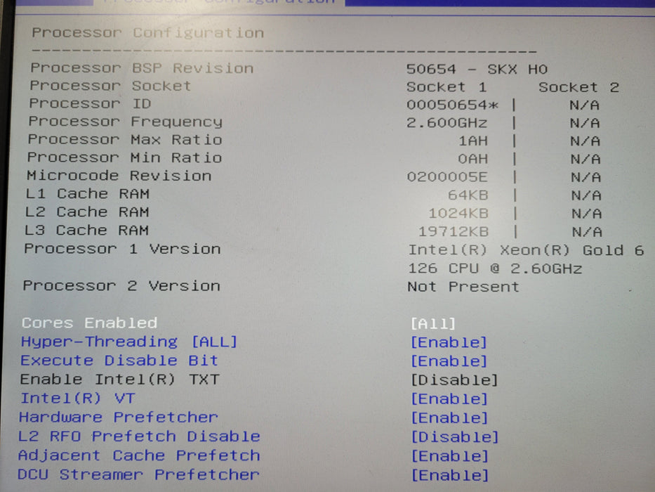 Cisco UCS C220 M5 1U 2.5" Server Xeon Gold 6126 @ 2.60  16GB Ram AVAGO MegaRAID
