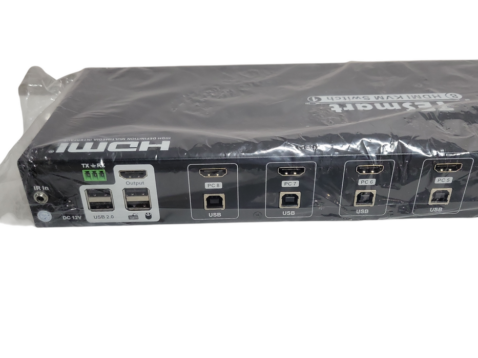 Open-Box TESmart 8X1 HDMI KVM Switch 8 Port