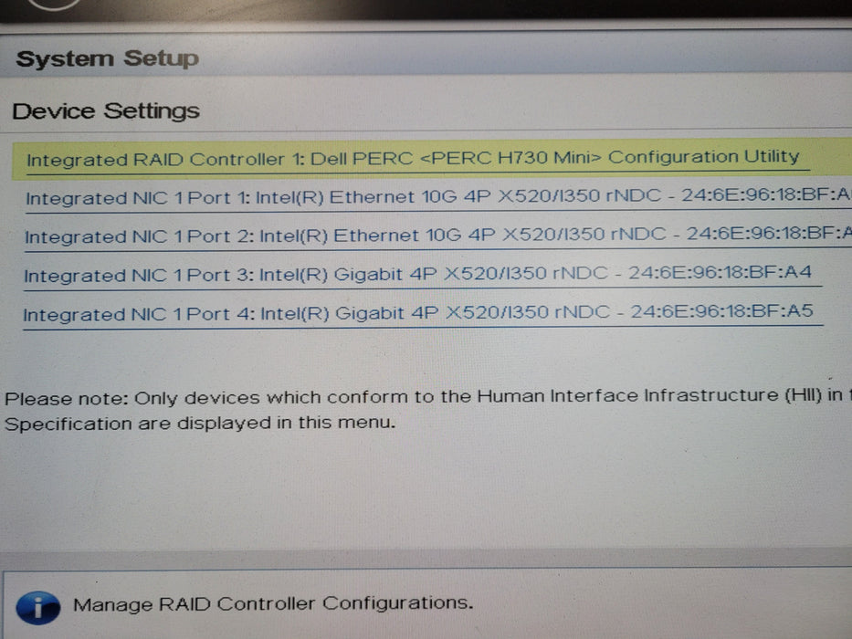 Dell PowerEdge R730 2x Xeon E5-2620 v3 @ 2.40GHz 32GB RAM H730 Mini 2x PSU