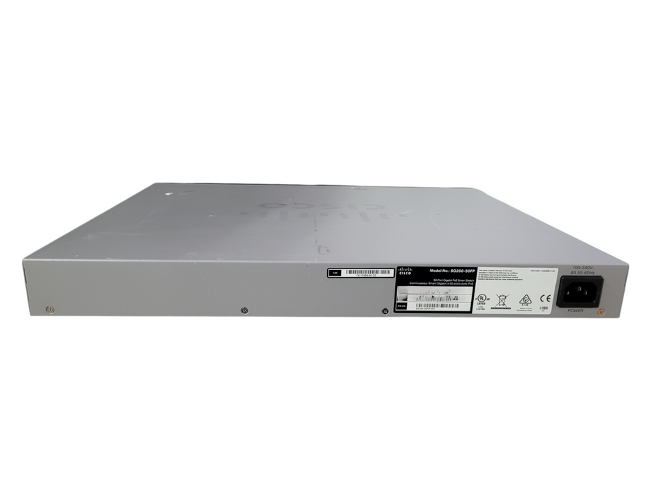 Cisco SG220-50P 50-Port Gigabit PoE Smart Switch SG220-50