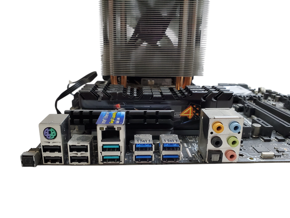 ASUS X99-A/USB 3.1 Motherboard, Intel Core i7-5930K, 64GB DDR4 - No I/O Shield