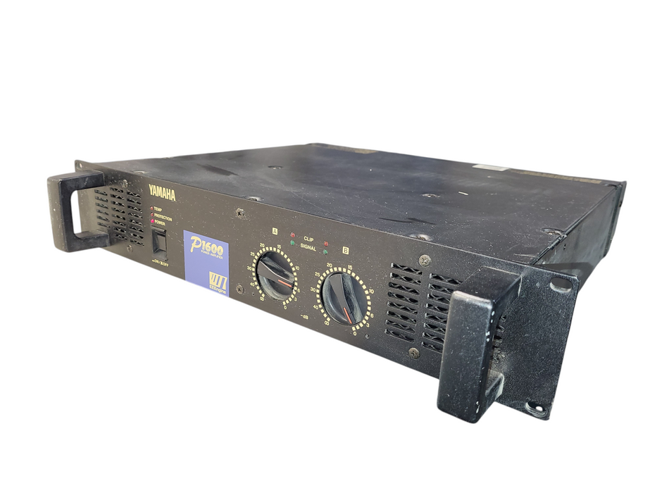 YAMAHA P1600 2 channel 160w per 400w max Power Amplifier