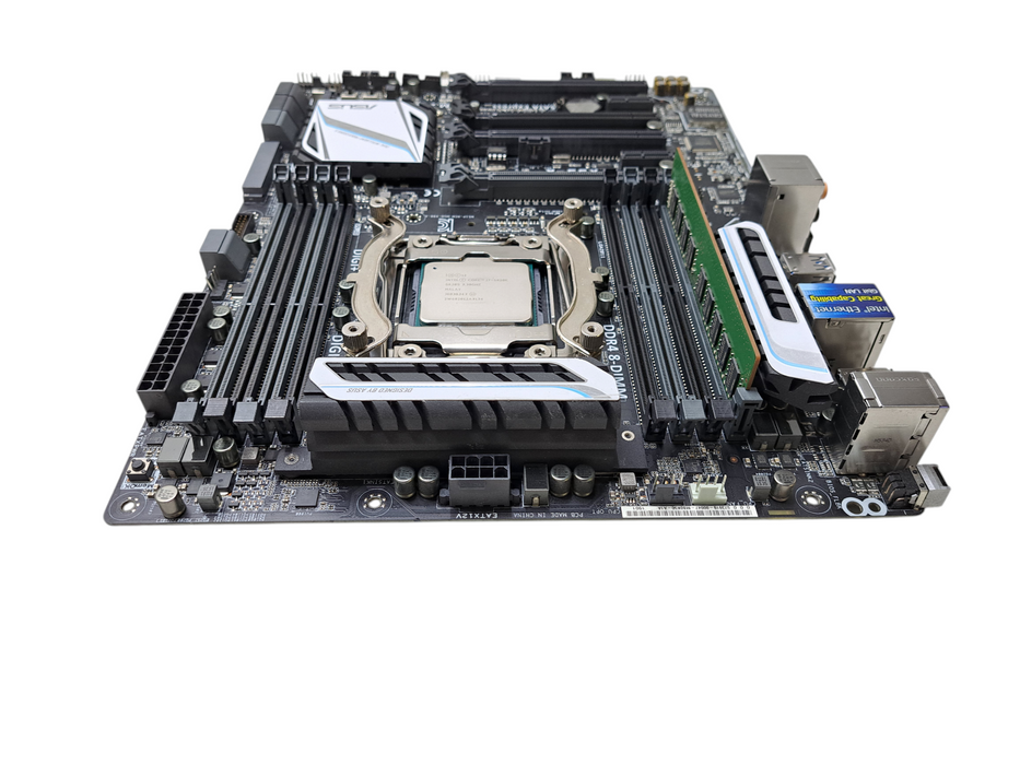 Asus X99-A Motherboard w/ Intel Core i7-5820K @3.30GHz, 8GB DDR4, No I/O