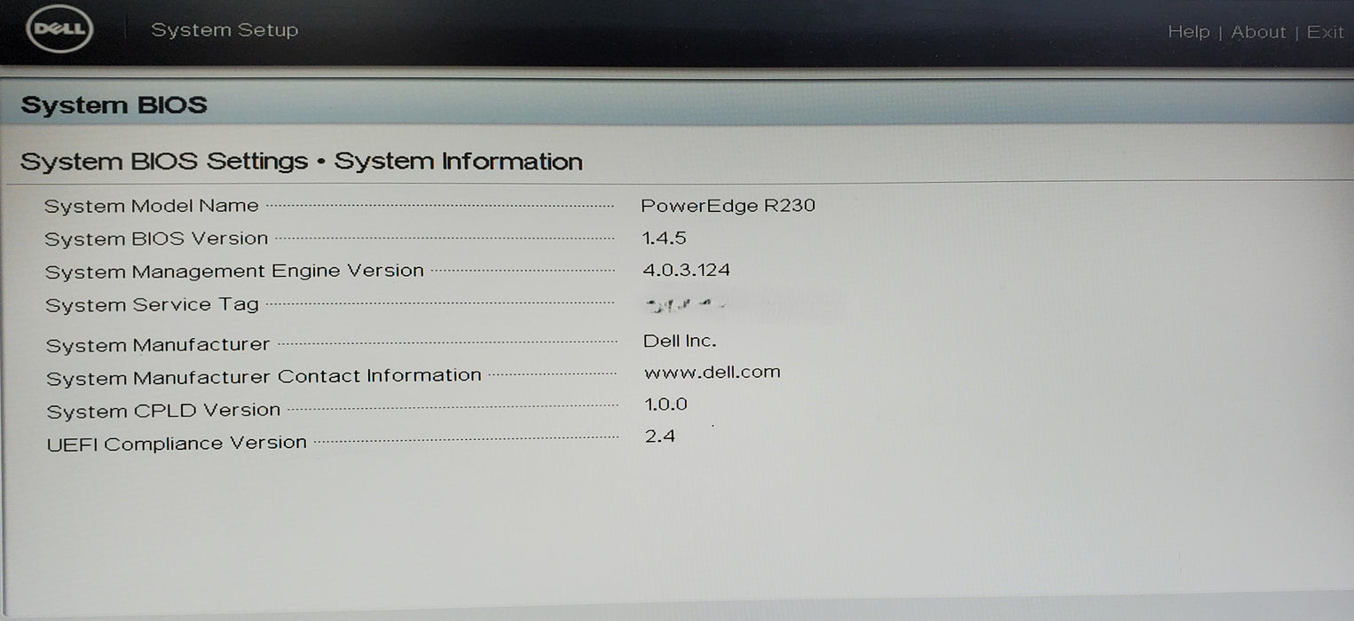 Dell PowerEdge R230 - Xeon E3-1220 v5, 16GB DDR4 - No HDD/RAID