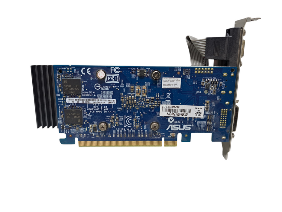 Asus GeForce GT 710 SILENT 2GB GDDR5 Graphics Card | GT710-SL-2GD5-CSM