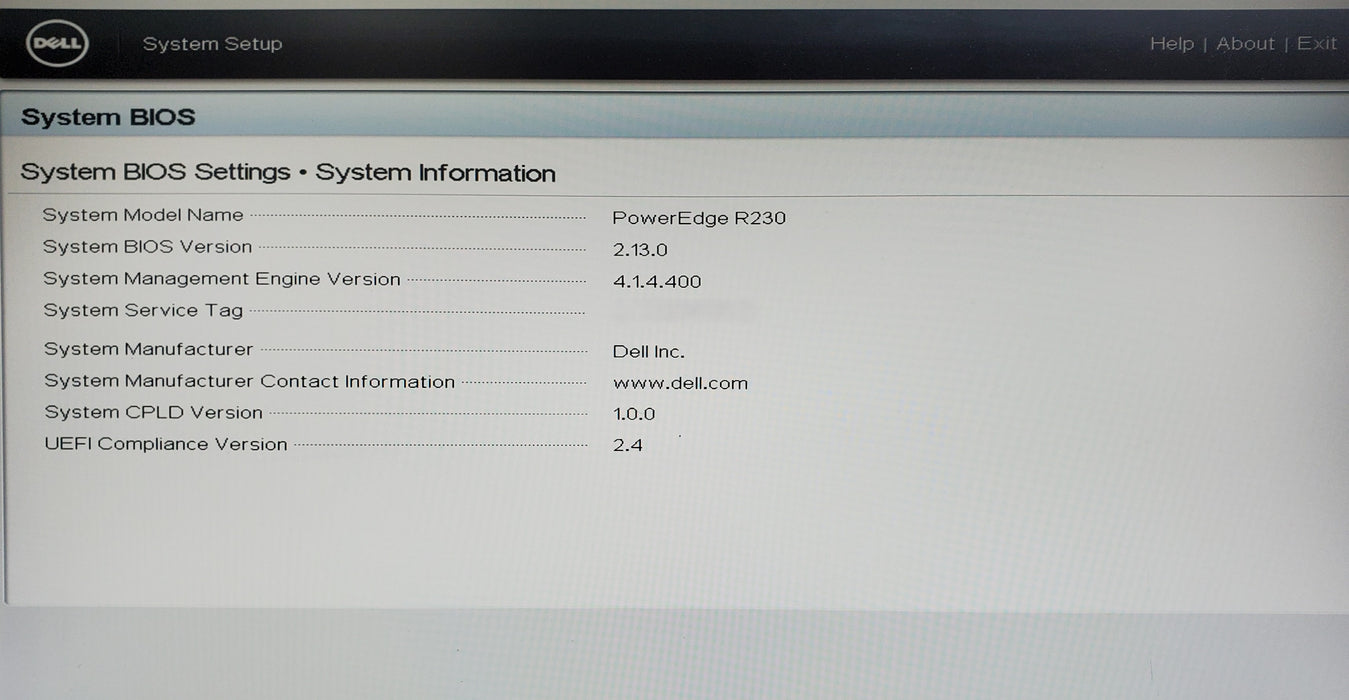 Dell PowerEdge R230 - Xeon E3-1270 v5, 16GB DDR4 - No HDD/RAID