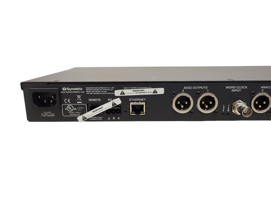 Airtools Symetrix 2X AES Digital Voice Processor Preamplifier Podcast READ