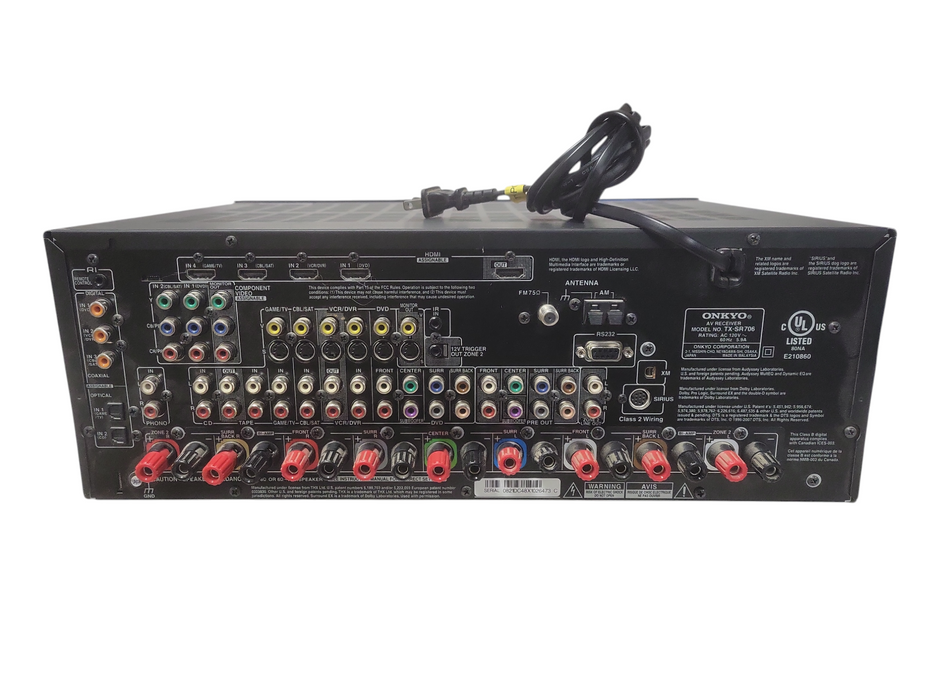 ONKYO TX-SR706 7.1-Channel THX AV Receiver