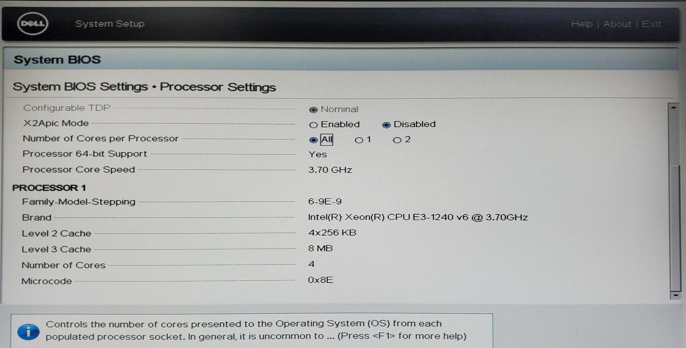 Dell PowerEdge R230 - Xeon E3-1240 v6, 16GB DDR4, H330 - No HDD