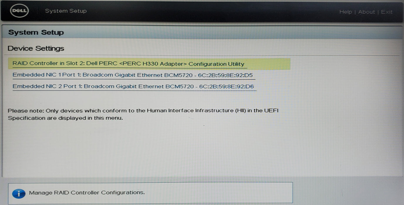 Dell PowerEdge R230 - Xeon E3-1240 v6, 16GB DDR4, H330 - No HDD