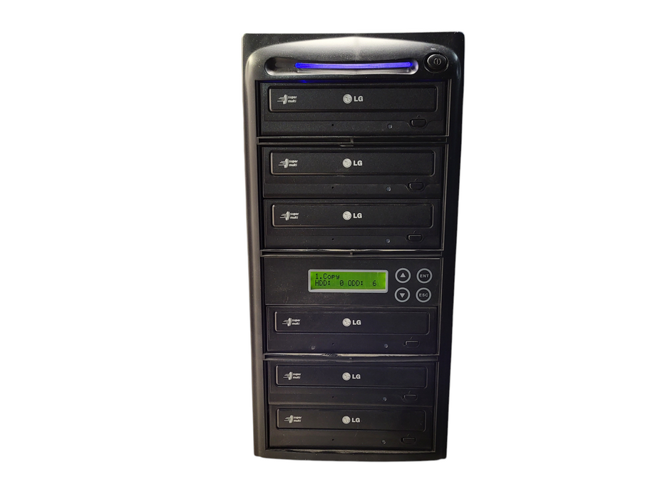 Megalynx7 SyStor High Speed DVD CD Duplicator 1:6 Target Tower ACARD Technology