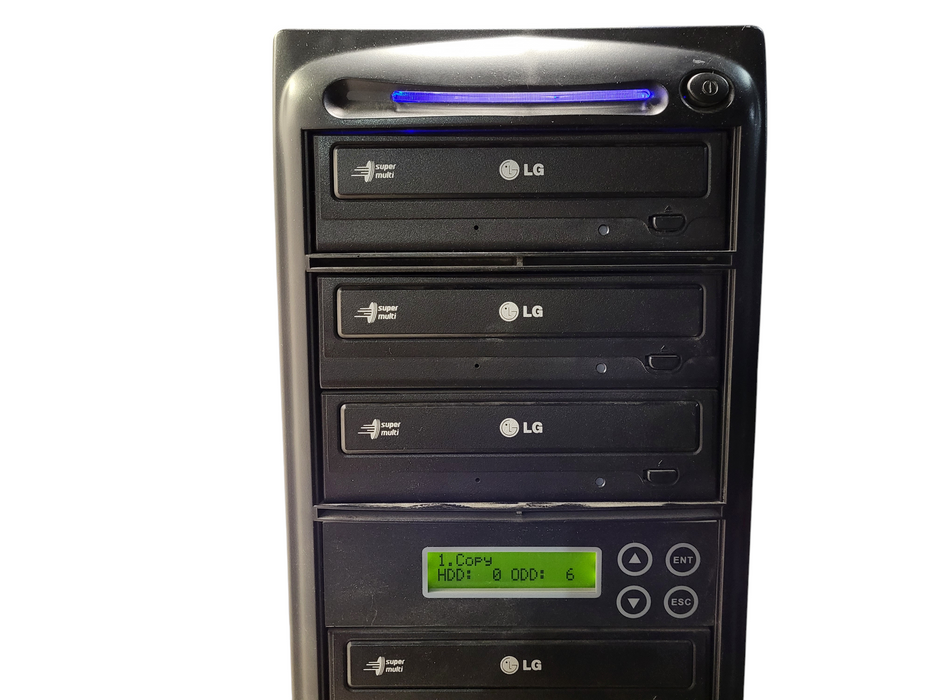 Megalynx7 SyStor High Speed DVD CD Duplicator 1:6 Target Tower ACARD Technology