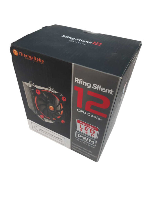 Thermaltake Riing Silent 12 CPU Cooler Model: CL-P022-AL12RE-A =