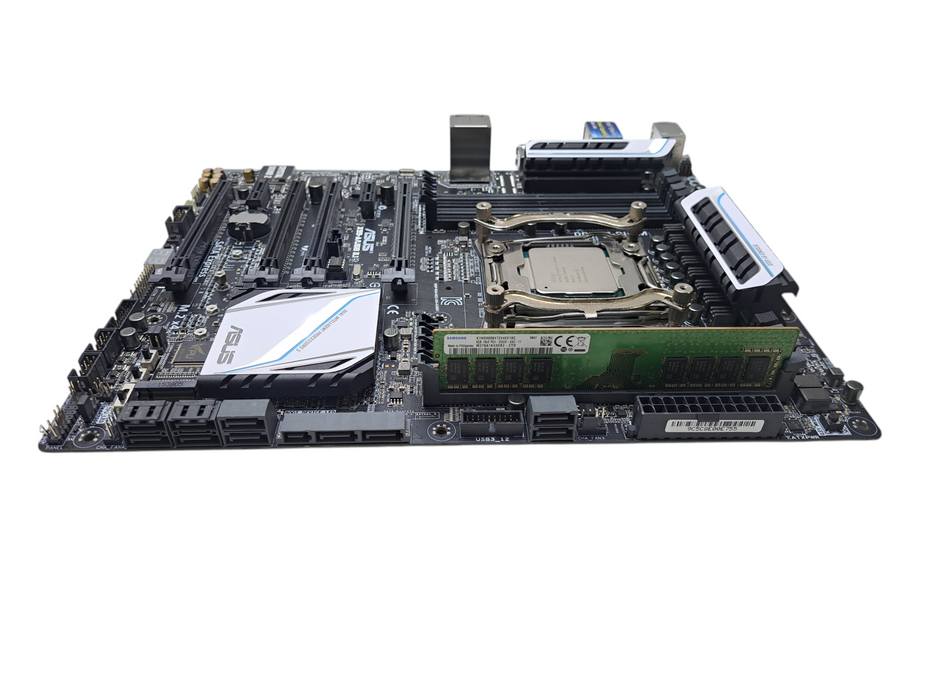 Asus X99-A/USB3.1 Motherboard w/ Intel Core i7-5930K @3.50GHz, 8GB RAM, No I/O