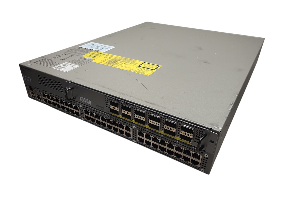 Cisco Nexus N9K-C9396TX N9K-M12PQ 48 Port 1/10GE BASE-T 12 Port 40GE 2x PSU READ