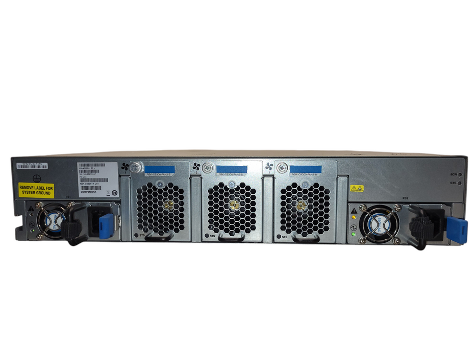 Cisco Nexus N9K-C9396TX N9K-M12PQ 48 Port 1/10GE BASE-T 12 Port 40GE 2x PSU READ