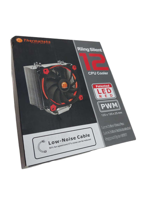 Thermaltake Riing Silent 12 CPU Cooler Model: CL-P022-AL12RE-A =