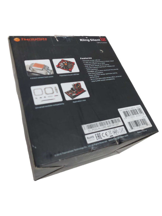 Thermaltake Riing Silent 12 CPU Cooler Model: CL-P022-AL12RE-A =