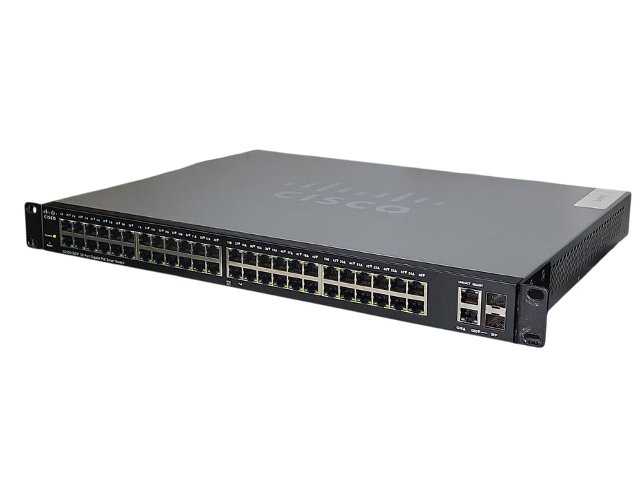 Cisco SG200-50FP 50-Port Gigabit Full PoE Smart Switch