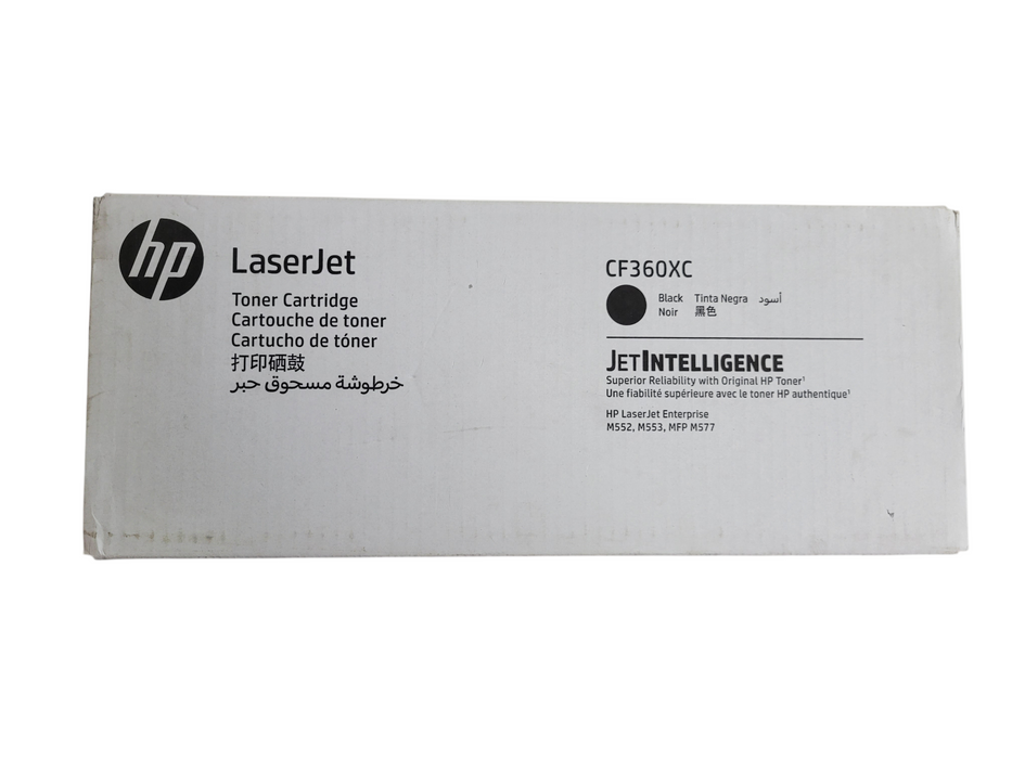 Genuine HP CF360XC Black High Yield LaserJet Toner Cartridge for M552 M553 M577