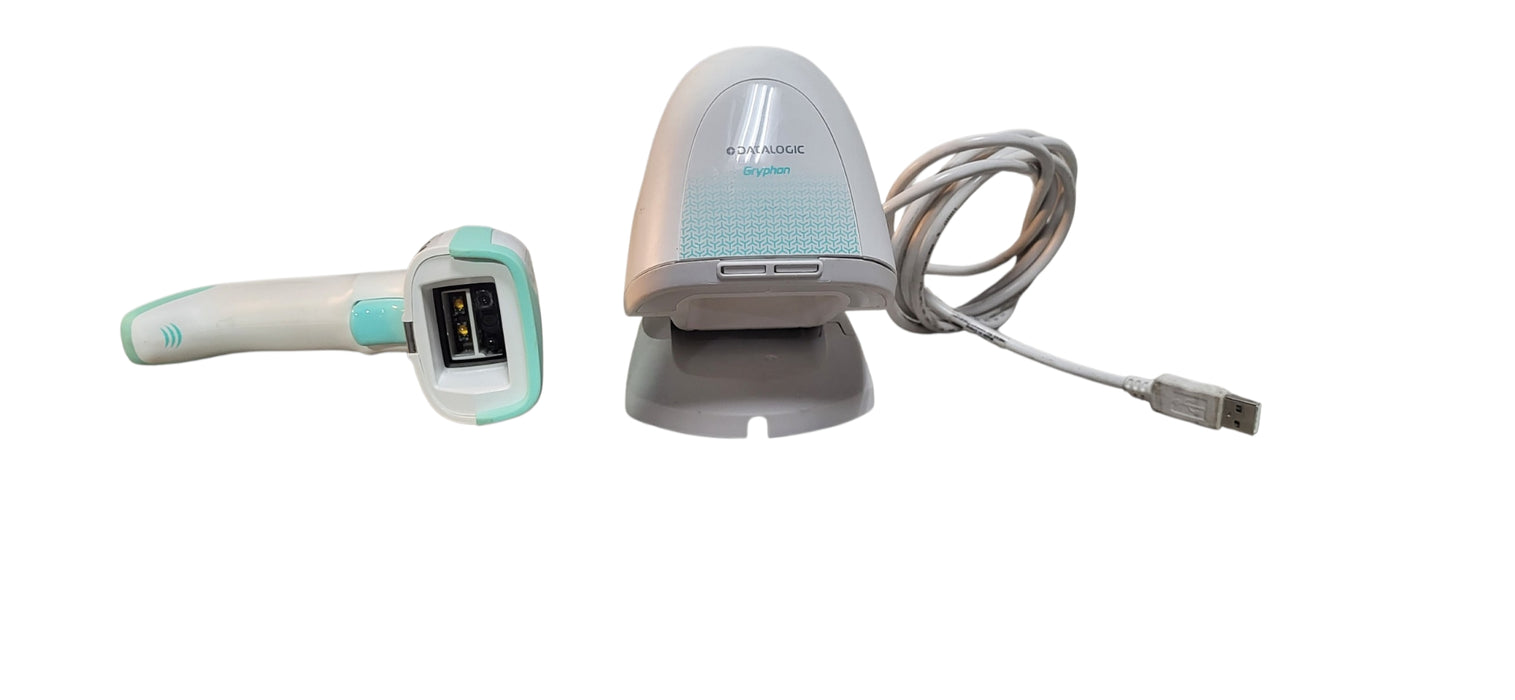 Datalogic Gryphon GBT4500 Wireless Barcode Scanner w/Charging Dock & USB Cable