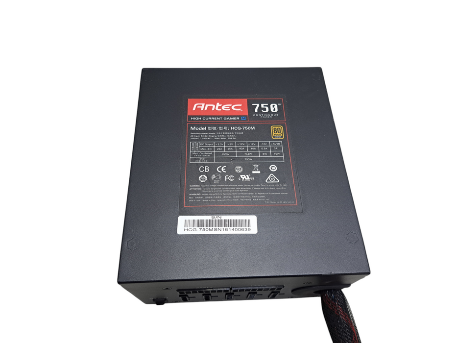 Antec 750W 80 Plus Bronze High Current Gamer Power Supply HCG-750M