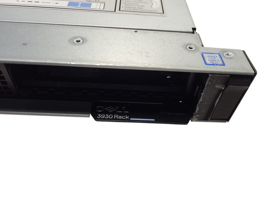 Dell Precision 3930 Rack 3.5" i3-8100 16GB DDR4 512B NVMe M4000 GPU 2x 550W PSU