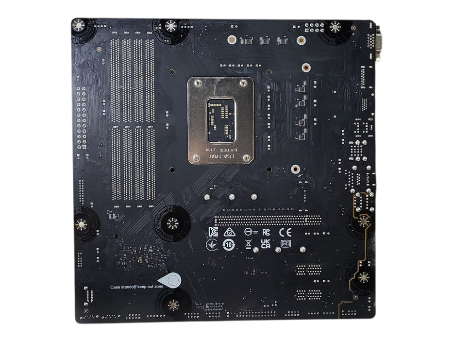 MSI PRO B760M-P DDR4 LGA1700 Micro-ATX Motherboard, No I/O Shield