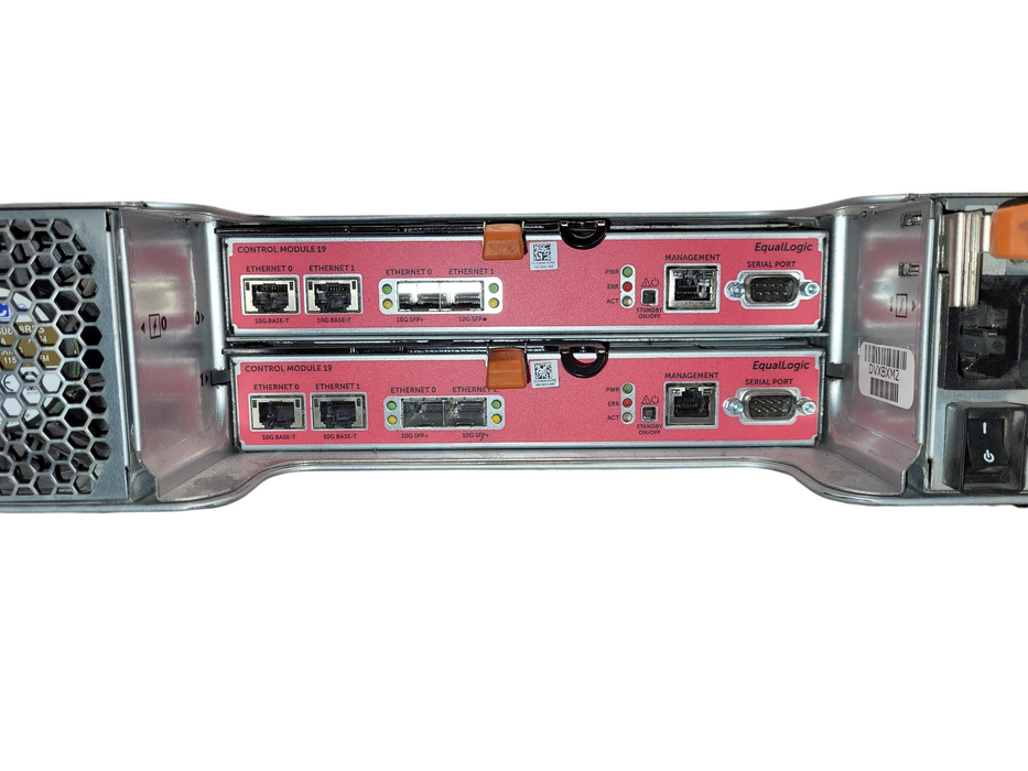 Dell EqualLogic PS4210 DVXBXM2 2.5" Arrays w/ Module 19 Controller 0JVKMH 2x PSU