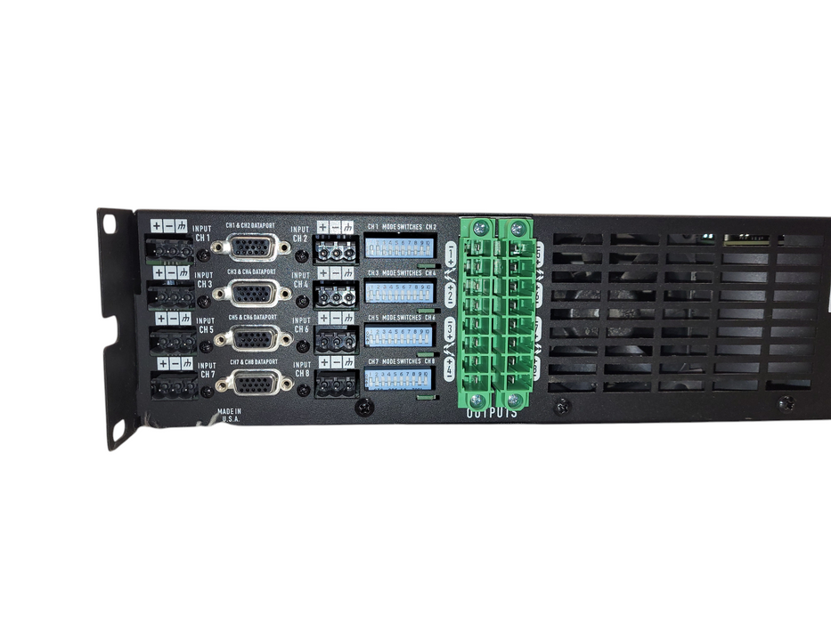 QSC CX108V Direct 8-Channel 70V Commercial Power Amplifier 2U Rackmount