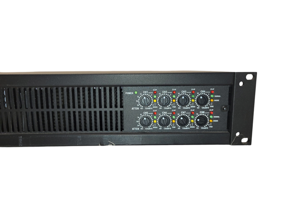 QSC CX108V Direct 8-Channel 70V Commercial Power Amplifier 2U Rackmount