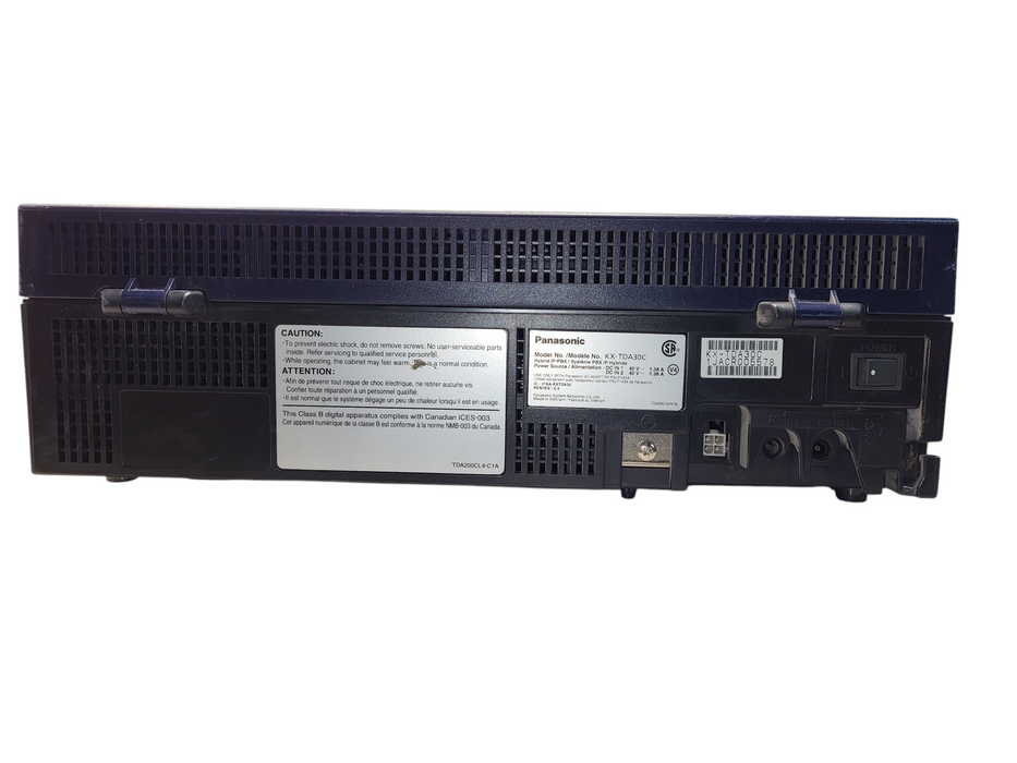 Panasonic KX-TDA30AU Hybrid IP-PBX No AC