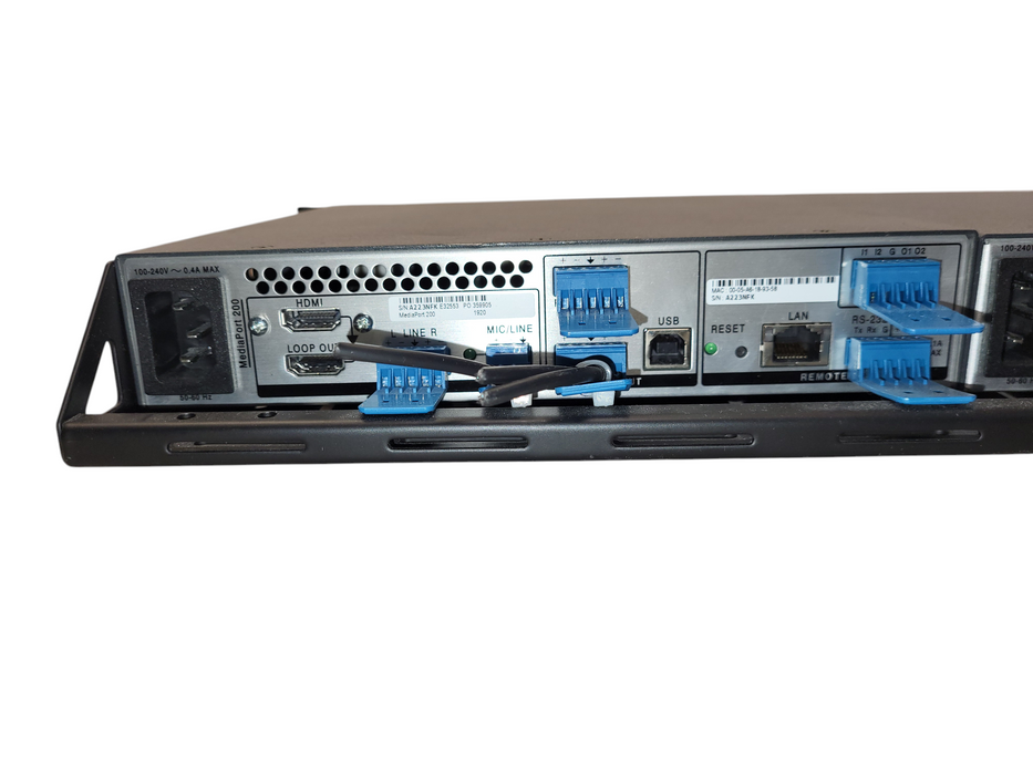 Extron MediaPort 200 HDMI to USB Audio Scaling Bridge w/ NetPA 1001-70V AT READ