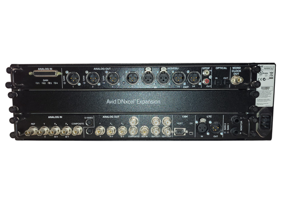 AVID Adrenaline DNxcel Expansion HD Breakout Box 7020-03332-02 7030-03226-02