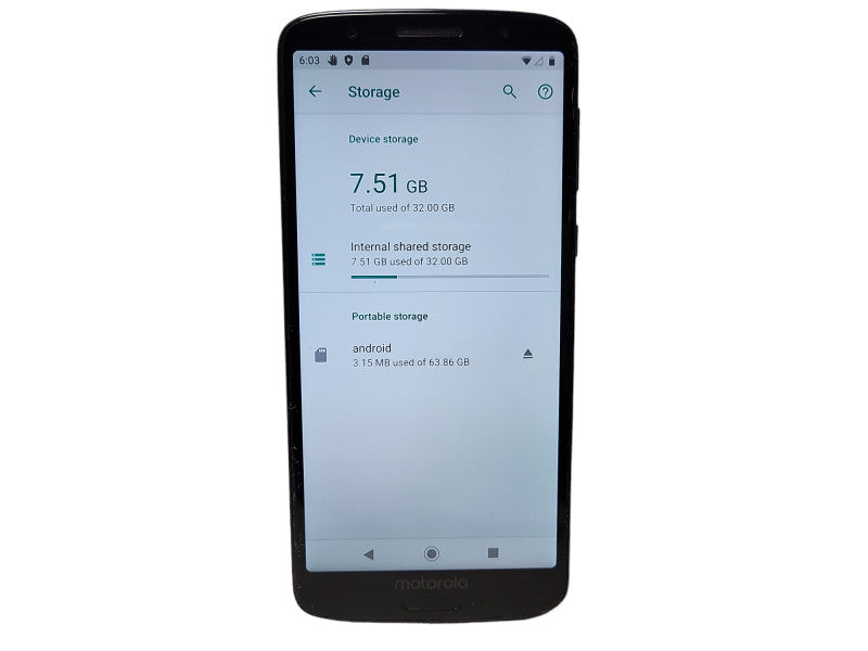 Motorola Moto G6 32GB Tracfone Locked Android 9 XT1925DL $