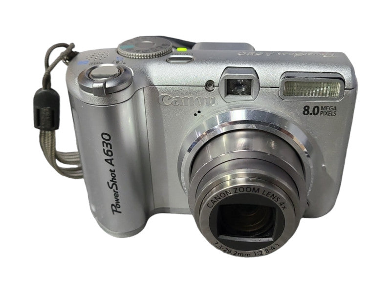 Canon PowerShot A630 8.0MP Digital Camera w/ 2GB SD Card, Tested & Working