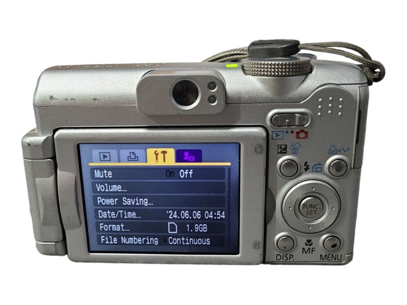Canon PowerShot A630 8.0MP Digital Camera w/ 2GB SD Card, Tested & Working
