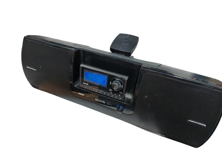 2- Sirius XM Radio Music Stereos Portable Speaker Docks Models: SUBX2C & SUBX3C