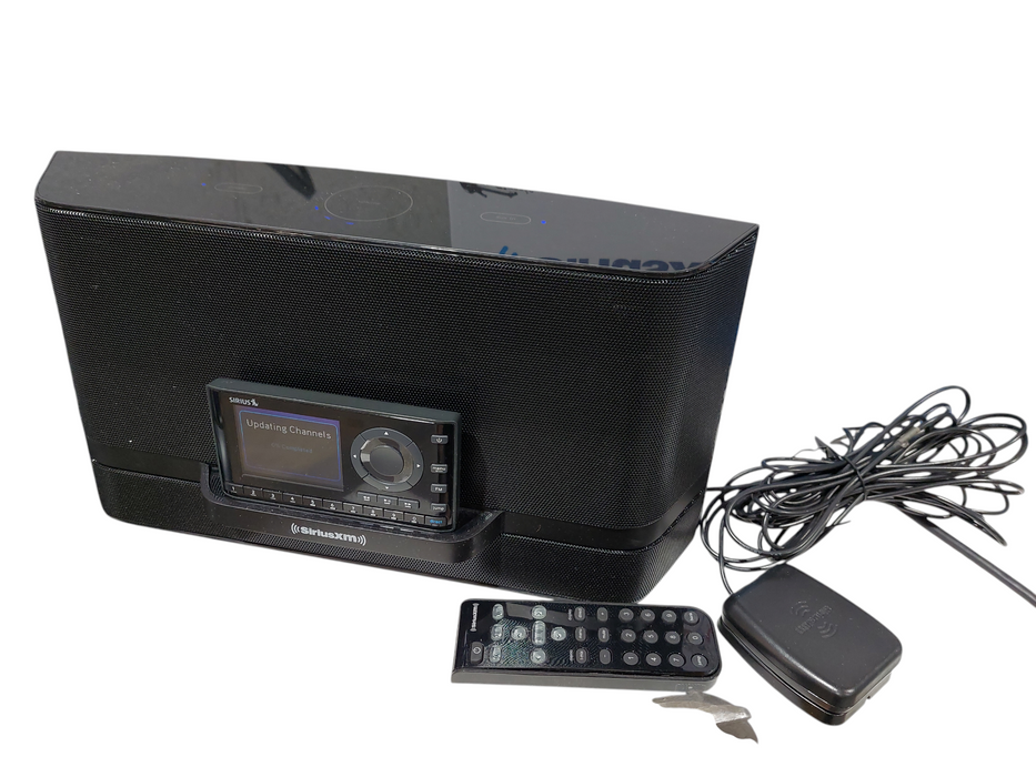2- Sirius XM Radio Music Stereos Portable Speaker Docks Models: SUBX2C & SUBX3C