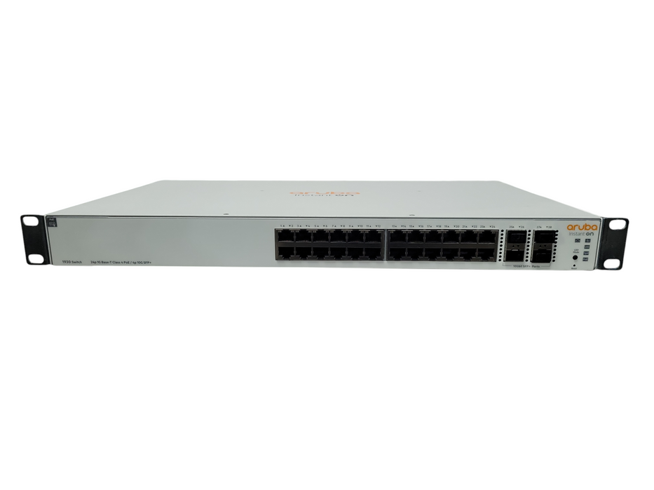 Aruba JL684A 1930 Switch 24-Port 1G Base-T Class 4 PoE 370W, 4x 10G SFP+