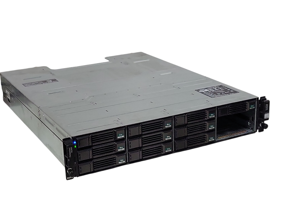 Dell Compellent SC200 12x 3.5" Bay Disk Shelf Dual SC2 Controller, 2x 700W PSU