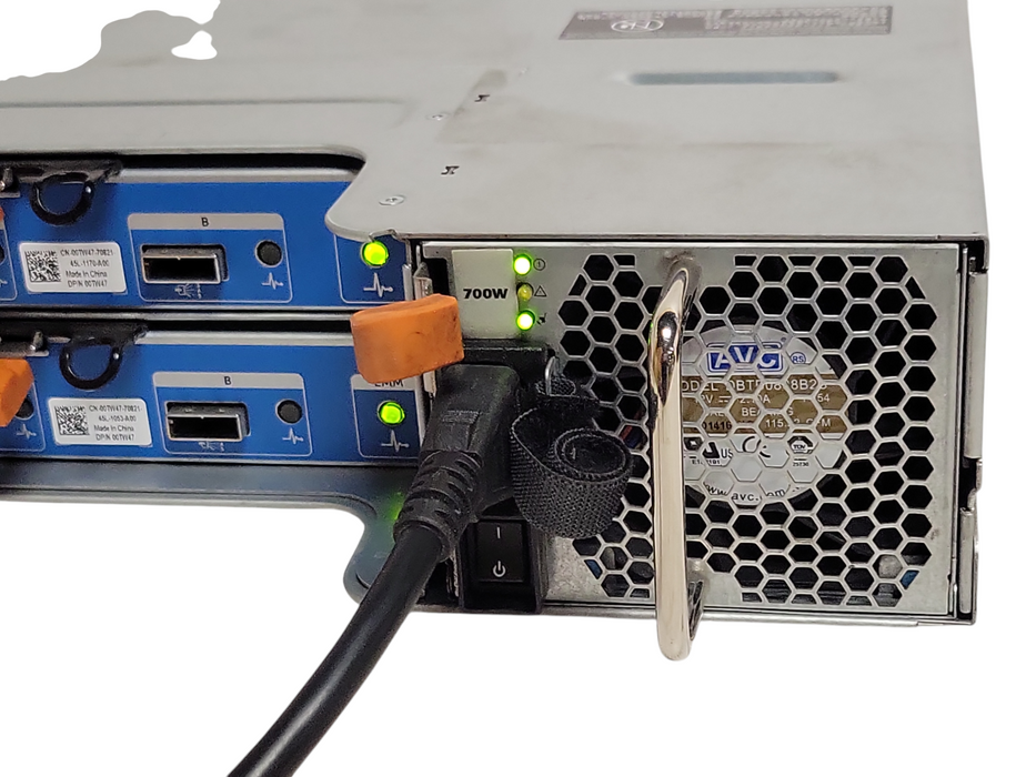 Dell Compellent SC200 12x 3.5" Bay Disk Shelf Dual SC2 Controller, 2x 700W PSU